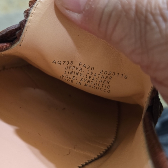 J. Crew Crackled Leather Academy Loafers with Tassels Brown 10 - Picture 8 of 9